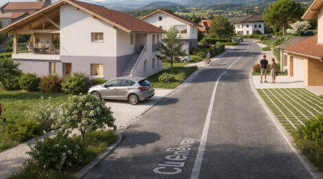 Programme immobilier neuf LE DOMAINE DU MOULIN - Perrignier logements neufs entre Genève et Lac Léman (74550) - Référence : 17029