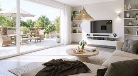 Programme immobilier neuf VILLA SACHA - Perrignier logements neufs entre lac et montagne proche gare (74550) - Référence : 17118