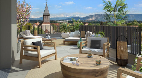 Programme immobilier neuf Villa Geneva - Bat F-G1-G2 - Prévessin-Moëns adresse privilégiée du Pays de Gex proche Suisse (01280) - Référence : 17566