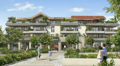 Programme immobilier neuf Villa Geneva - Bat F-G1-G2 - Prévessin-Moëns adresse privilégiée du Pays de Gex proche Suisse (01280) - Référence : 17566