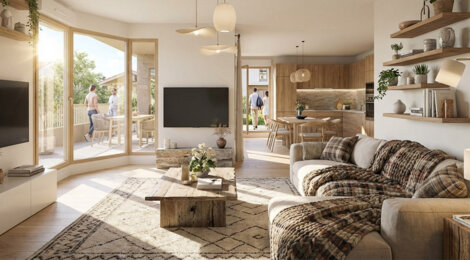 Programme immobilier neuf HORIZON LÉMAN - Prévessin-Moëns cadre résidentiel proche du lac Léman (01280) - Référence : 14300