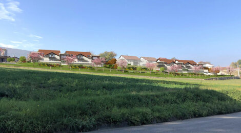 Programme immobilier neuf LE CHATENAY - Reignier-Esery : Résidence T2–T4 avec cadre verdoyant et équipements haut de gamme proche des espaces naturels (74930) - Référence : 4658