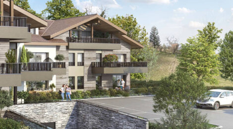 Programme immobilier neuf Grand Horizon - Reignier-Ésery une vue sur le Mont-Blanc à 25 minutes de Genève (74930) - Référence : 16203