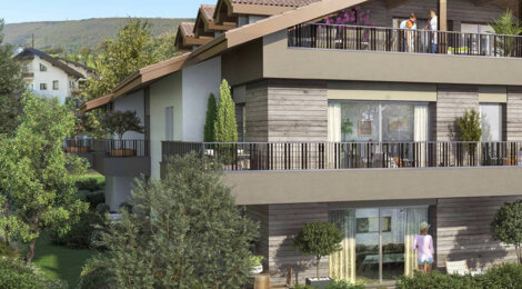 Programme immobilier neuf Grand Horizon - Reignier-Ésery une vue sur le Mont-Blanc à 25 minutes de Genève (74930) - Référence : 16203