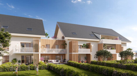 Programme immobilier neuf LE CLOS MARTENEX (Picking) - Rumilly à proximité du lac d’Annecy et lac du Bourget (74150) - Référence : 13395
