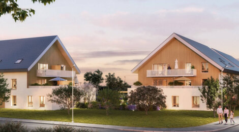Programme immobilier neuf LE CLOS MARTENEX (Picking) - Rumilly à proximité du lac d’Annecy et lac du Bourget (74150) - Référence : 13395