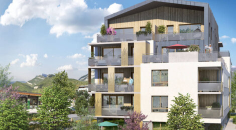 Programme immobilier neuf RESIDENCE SESAME - Saint-Alban-Leysse au cœur du bourg proche du lac du Bourget (73230) - Référence : 11787