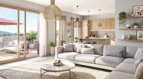 Programme immobilier neuf RESIDENCE SESAME - Saint-Alban-Leysse au cœur du bourg proche du lac du Bourget (73230) - Référence : 11787