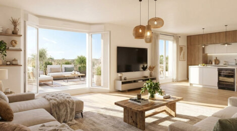 Programme immobilier neuf Opale - Saint-André-de-Corcy appartements lumineux près Lyon Part Dieu (01390) - Référence : 17450