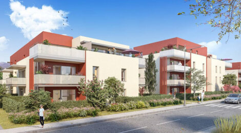 Programme immobilier neuf RESIDENCE CARMINA - Saint-Baldoph : Résidence T2–T5 avec espaces extérieurs et confort moderne proche de Chambéry (73190) - Référence : 4066