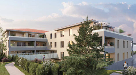 Programme immobilier neuf Jardins Secrets - Saint-Bernard près des bords de Saône (01600) - Référence : 8938