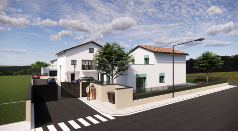 Programme immobilier neuf LE CLOS DU STADE - Saint-Denis-en-Bugey à proximité de la gare vers Lyon (01500) - Référence : 8926