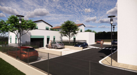 Programme immobilier neuf LE CLOS DU STADE - Saint-Denis-en-Bugey à proximité de la gare vers Lyon (01500) - Référence : 8926