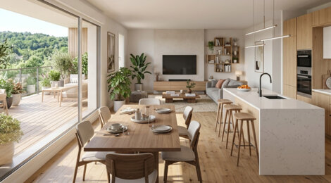 Programme immobilier neuf AMBRE - Saint-Genis-Pouilly à 9 min de la frontière suisse (01630) - Référence : 18324
