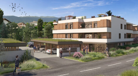 Programme immobilier neuf AMBRE - Saint-Genis-Pouilly à 9 min de la frontière suisse (01630) - Référence : 18324