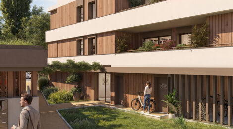 Programme immobilier neuf AMBRE - Saint-Genis-Pouilly à 9 min de la frontière suisse (01630) - Référence : 18324