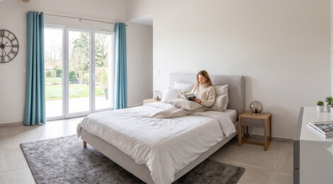 Programme immobilier neuf LES VILLAS PREAMBULE - Saint-Germain-sur-Rhône cadre naturel aux portes de la Suisse (01200) - Référence : 18004