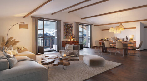 Programme immobilier neuf Le Spigolo - Saint-Gervais-les-Bains entre village alpin et panoramas d’exception (74170) - Référence : 16904