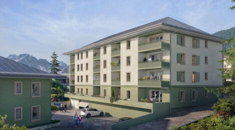 Programme immobilier neuf BELLE SOURCE - Saint-Gervais-les-Bains : logements neufs T2–T3 entre Mont-Blanc et station de ski (74170) - Référence : 15751