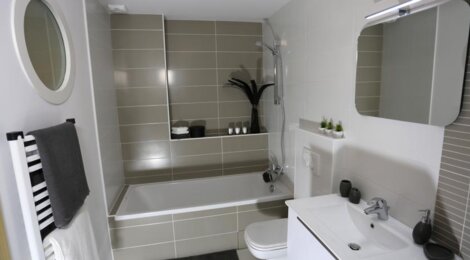 Programme immobilier neuf Les carrés du môle - Saint-Jean-de-Tholome : Résidence T4 avec cadre naturel et confort optimisé proche des commodités (74250) - Référence : 6949