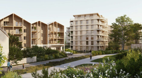 Programme immobilier neuf INTERFACE - Saint-Julien-en-Genevois centre ville à proximité de la gare (74160) - Référence : 16230