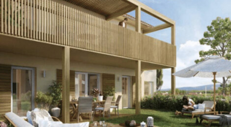 Programme immobilier neuf NATUREA - Saint-Just : Résidence T2–T4 avec cadre résidentiel et confort optimisé proche des commodités (01250) - Référence : 7151