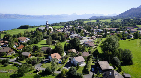 Programme immobilier neuf Bellevue - Saint-Paul-en-Chablais cadre de vie montagnard proche du lac Léman (74500) - Référence : 11862