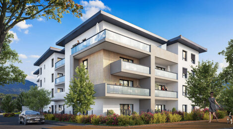 Programme immobilier neuf Le M - Saint-Pierre-en-Faucigny : Résidence T2–T4 avec cadre résidentiel et confort optimisé proche des commodités (74800) - Référence : 7217