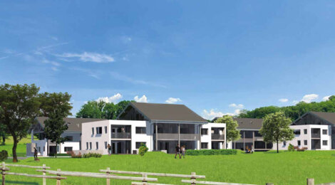 Programme immobilier neuf LA HAIE DES CHENES - Sales cœur de bourg proche Rumilly (74150) - Référence : 11302