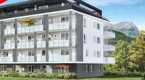 Programme immobilier neuf Mont Joux - Sallanches : Résidence T2–T3 avec cadre naturel et confort optimisé proche des commodités (74700) - Référence : 6721