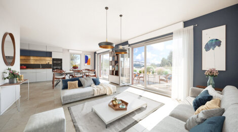 Programme immobilier neuf Le Domaine du Chêne - Seynod à deux pas d’Annecy et des commodités (74000) - Référence : 16152