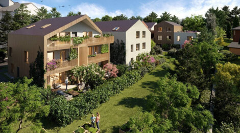 Programme immobilier neuf JARDIN DES SENS - Seynod, logements neufs et qualité de vie aux portes d’Annecy et du lac (74000) - Référence : 15948