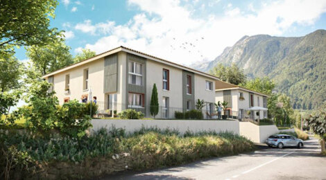 Programme immobilier neuf LES CARRÉS DU JARDIN D'EOLE - Thônes : Résidence T4 avec cadre naturel et confort optimisé proche des commodités (74230) - Référence : 4231