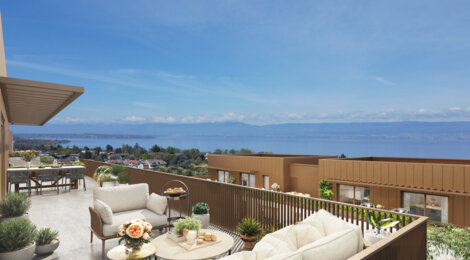 Programme immobilier neuf ELEMENT - Thonon-les-Bains à deux pas  du centre-ville et lac Léman (74200) - Référence : 17572
