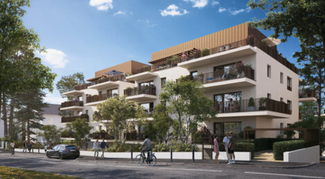 Programme immobilier neuf ELEMENT - Thonon-les-Bains à deux pas  du centre-ville et lac Léman (74200) - Référence : 17572