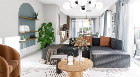 Programme immobilier neuf ELEMENT - Thonon-les-Bains à deux pas  du centre-ville et lac Léman (74200) - Référence : 17572