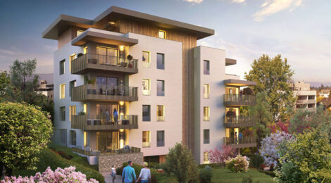 Programme immobilier neuf L’Éloge - Thonon-les-Bains à proximité du lac Léman (74200) - Référence : 16181