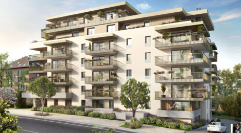 Programme immobilier neuf L’Éloge - Thonon-les-Bains à proximité du lac Léman (74200) - Référence : 16181