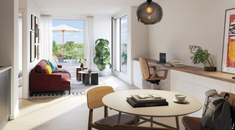 Programme immobilier neuf CITY'ZEN - THONON-LES-BAINS - Thonon-les-Bains à seulement 400m de la gare et proche des commerces (74200) - Référence : 16191
