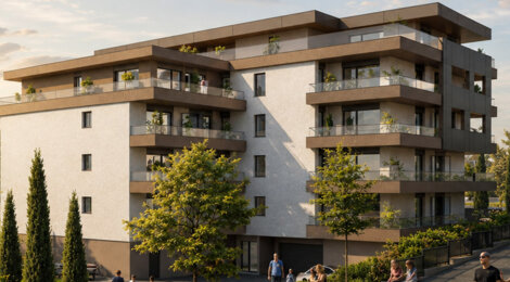 Programme immobilier neuf HELIOS - Thonon les Bains cadre résidentiel près Genève et Portes du Soleil (74200) - Référence : 17481