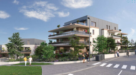 Programme immobilier neuf Le Domaine de l'Ermitage - Thonon-les-Bains entre lac et montagnes (74200) - Référence : 16185
