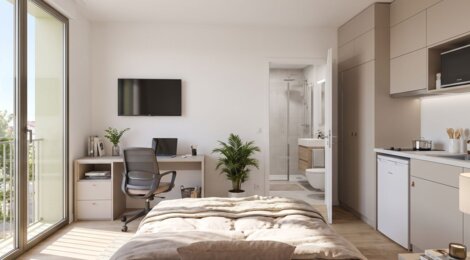Programme immobilier neuf Le G5 - Thonon-les-Bains investissement étudiant aux portes de Genève (74200) - Référence : 18225
