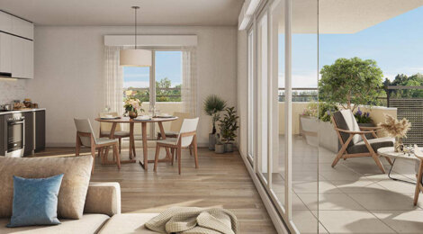 Programme immobilier neuf LES PAVILLONS D'ADELE - Thonon-les-Bains : logements neufs lumineux et sécurisés en quartier Grangette (74200) - Référence : 14900