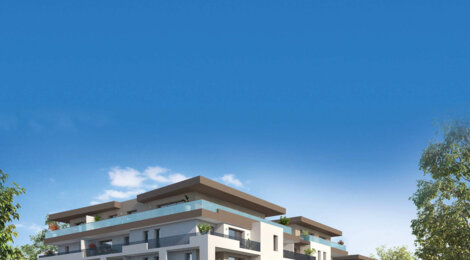 Programme immobilier neuf Le Trio - Thonon-les-Bains : logements neufs sécurisés et lumineux en quartier résidentiel (74200) - Référence : 15013