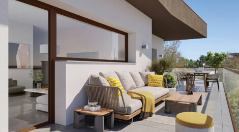 Programme immobilier neuf Le Trio - Thonon-les-Bains : logements neufs sécurisés et lumineux en quartier résidentiel (74200) - Référence : 15013