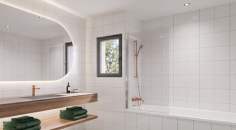 Programme immobilier neuf Le Belvédère du Léman - Thonon-les-Bains : logements neufs sécurisés et verdoyants proche du lac (74200) - Référence : 14953