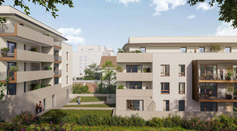 Programme immobilier neuf Liberti - Thonon-les-Bains proche gare Léman Express dans un cadre résidentiel (74200) - Référence : 17016