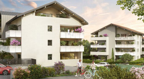 Programme immobilier neuf MELLONIA - Thonon-les-Bains résidence contemporaine entre lac et montagnes (74200) - Référence : 18271