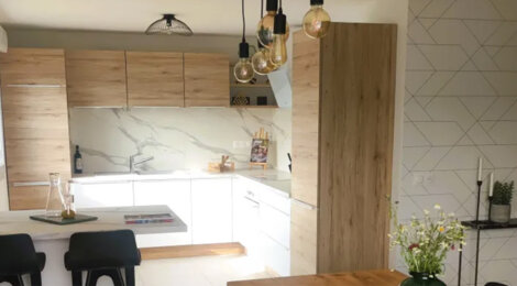 Programme immobilier neuf LES CARRES D'ORCHEZ - Thyez duplex avec jardin vue montagne (74300) - Référence : 14027