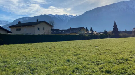 Programme immobilier neuf LES CARRES D'ORCHEZ - Thyez duplex avec jardin vue montagne (74300) - Référence : 14027